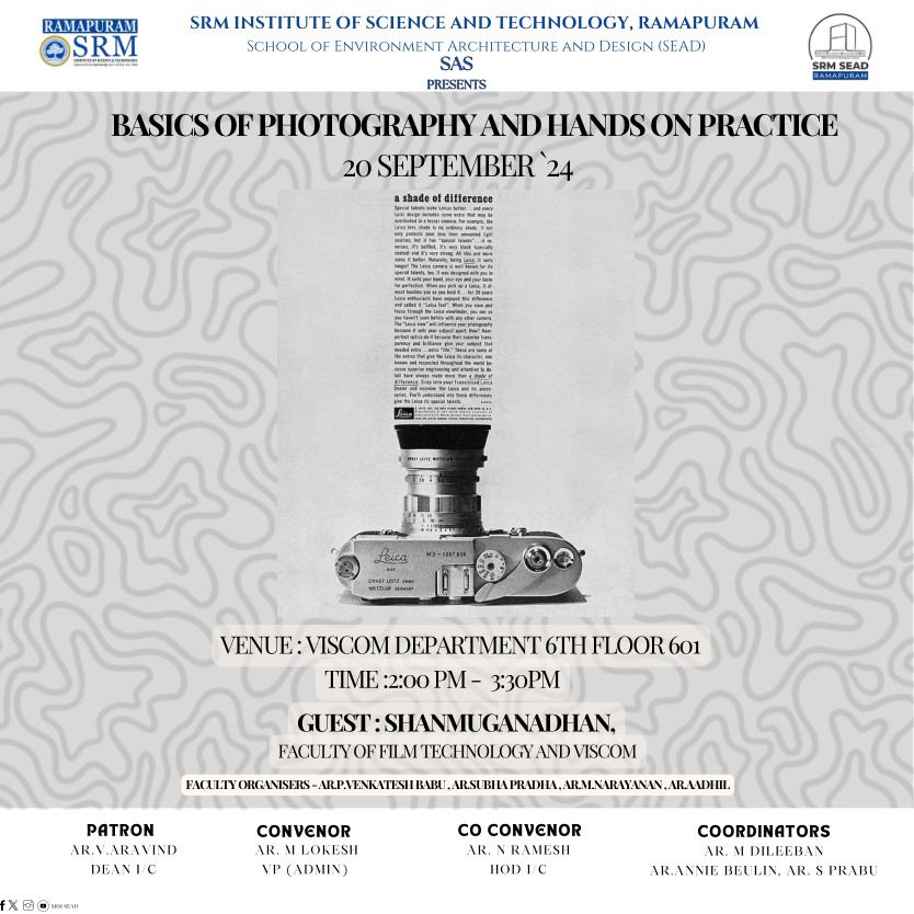 Launch of Photography Club