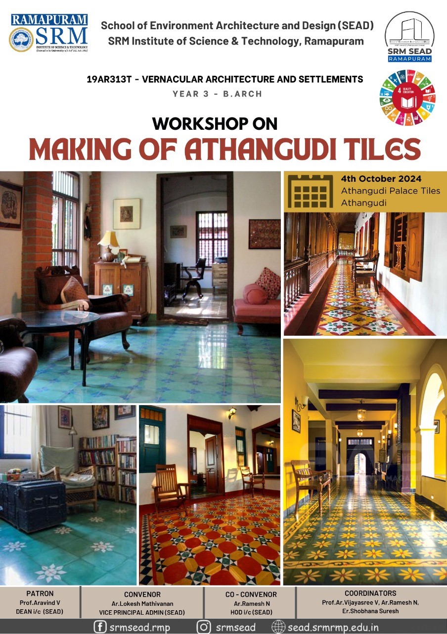 Workshop on Making of Athangudi Tiles (04-10-2024)
